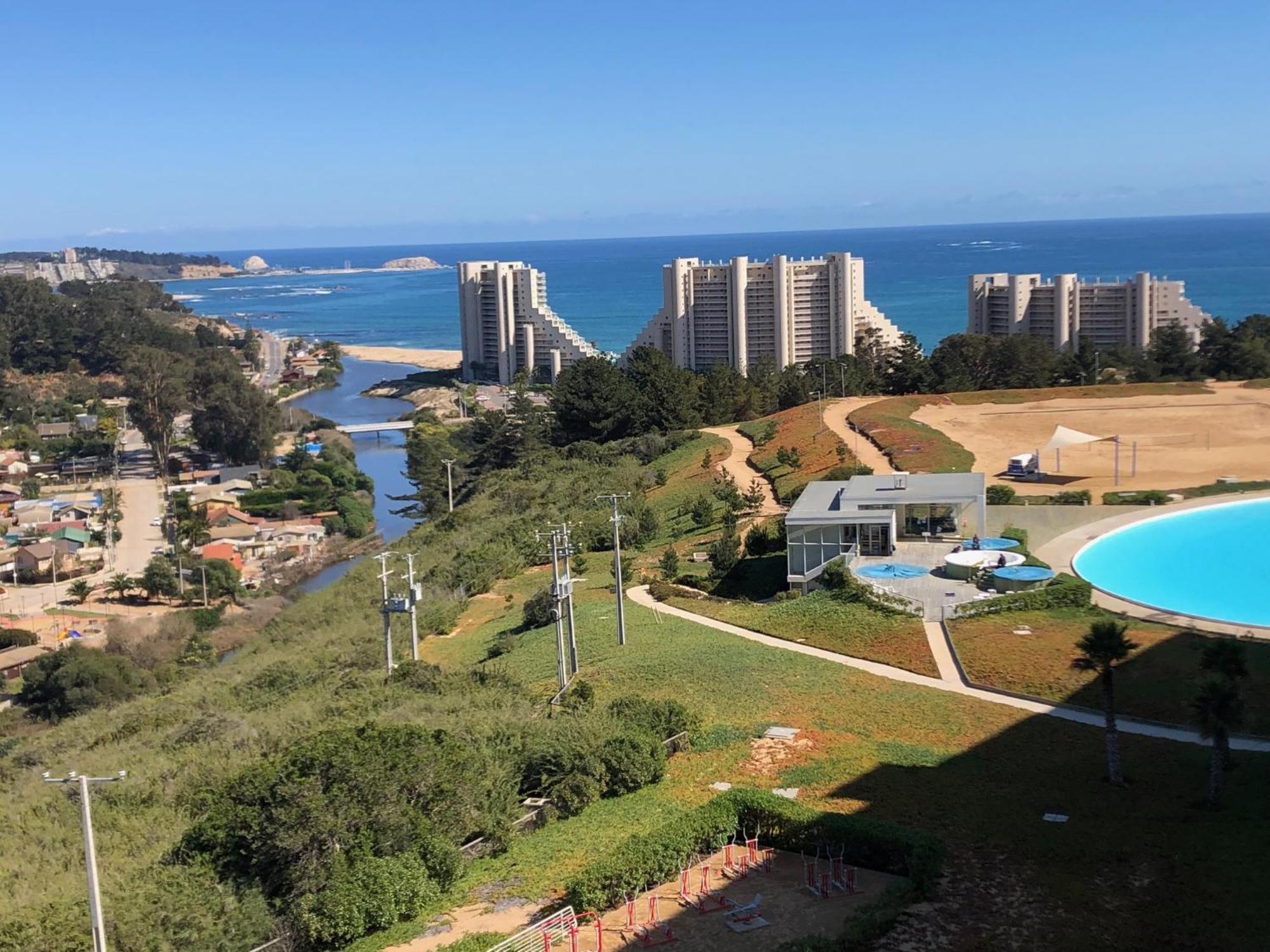 Laguna En Algarrobo Exterior foto