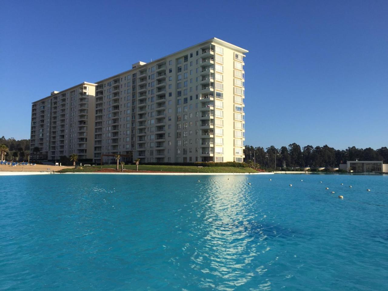 Laguna En Algarrobo Exterior foto